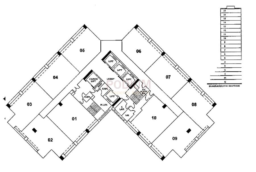 Kornhill Plaza  - Kornhill Plaza Floor Plan.JPG                                                                       