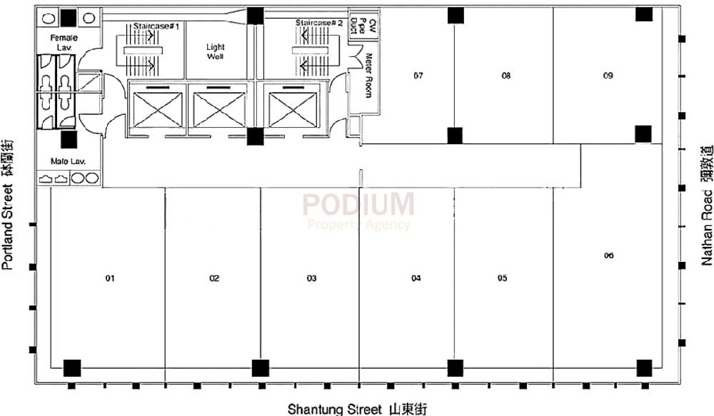Grand Plaza Office Tower Two - Grand Plaza Office Tower Two Floor Plan.JPG                                                         