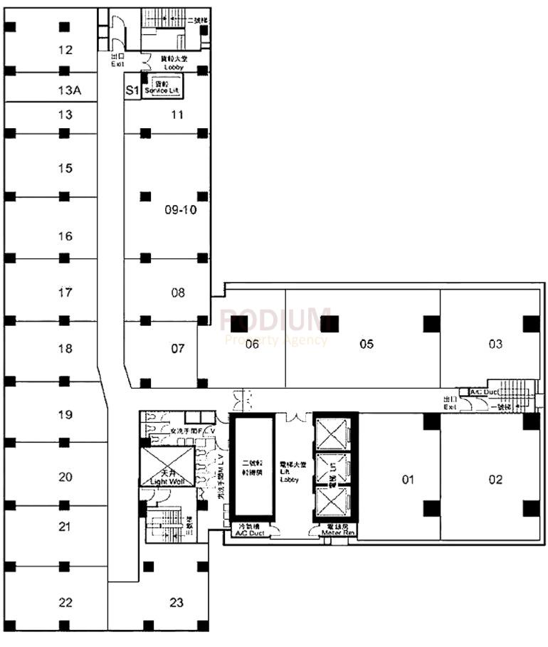 Hollywood Plaza                                              - Hollywood Plaza Floor Plan.JPG                                                                      