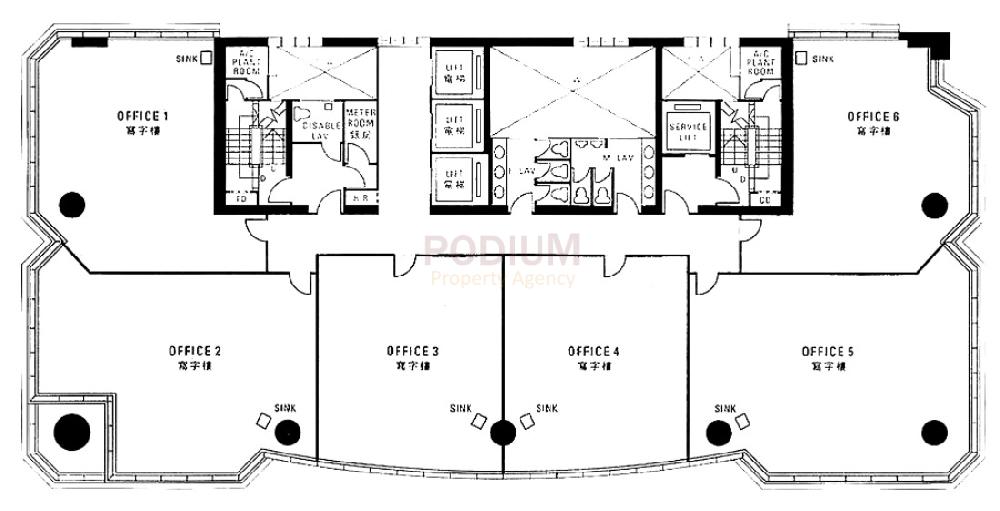 One Mong Kok Road Commercial Centre                          - One Mong Kok Road Commercial Centre Floor Plan.JPG                                                  