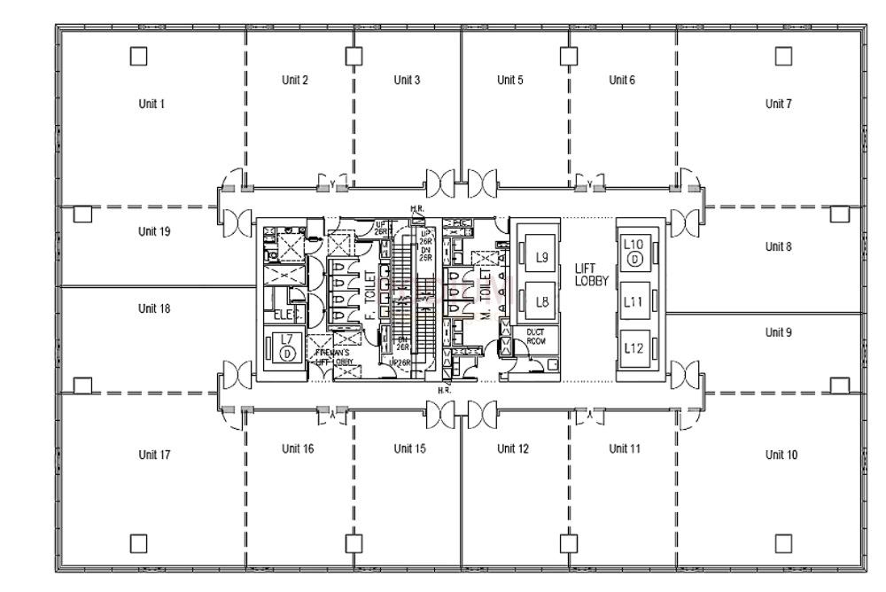 One North Tower 2 - One North Tower 2 Floor Plan.JPG                                                                    