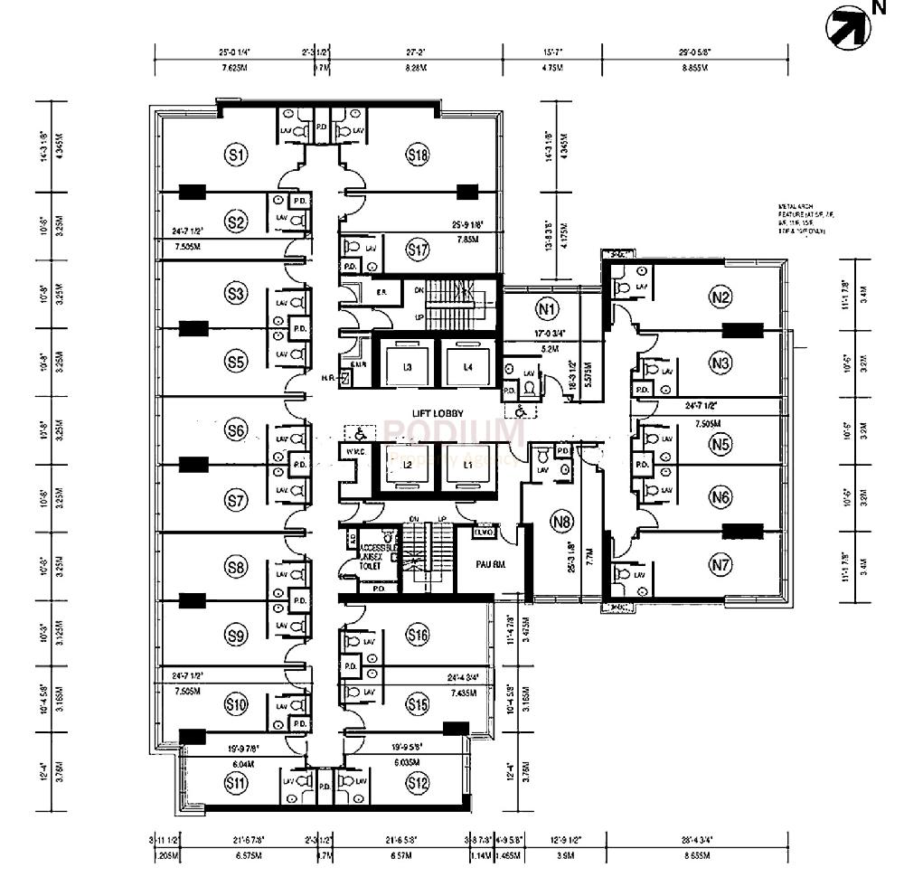 W Luxe - W Luxe Floor Plan.JPG                                                                               