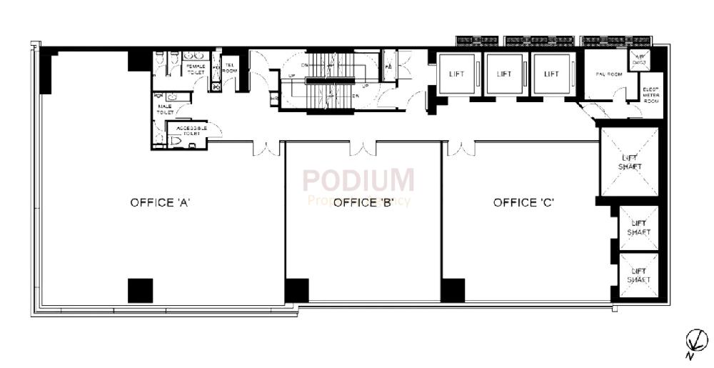 Soundwill Plaza II Midtown - Soundwill Plaza II Midtown Floor Plan.JPG