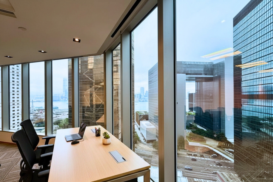 Lippo Centre Admiralty Bela Office Interior 4