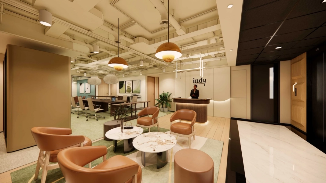 Indy by Industrious The Chelsea Sheung Wan Reception 1